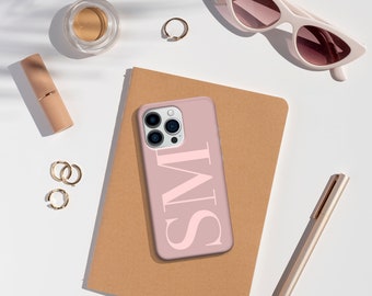 Personalised Phone case iPhone 16 custom name initials phone silicone cover iPhone 6 Plus 7 8 X Xs max Xr 11 12 13 Pro MAX 14 Plus Pro Max