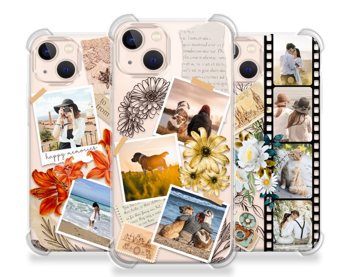 Personalised Phone case shockproof slim collage phone case cover for iPhone 11 Pro Max 6 SE 2020 7 8 Plus X XR XS Max 12 Pro Max