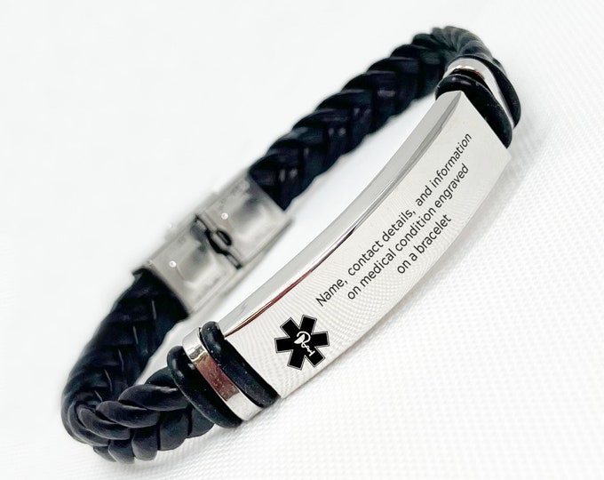Essential Personalized Medical IDFather's Day