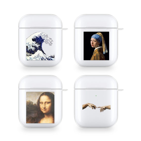 World Art AirPods Case: Personalized 1st/2nd Gen & Pro Cover