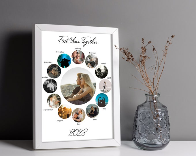 Framed Photo Collage | A2, A3, A4 or A5 | Personalised Photo Frame | Personalised Gift | Birthday | Housewarming | Personalised Decor