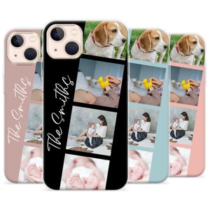 Coque de téléphone personnalisée iPhone 16 Coque en silicone pour téléphone collage personnalisée iPhone 5s SE 6 6s Plus 7 8 X Xs max Xr 11 Pro MAXFête des pères