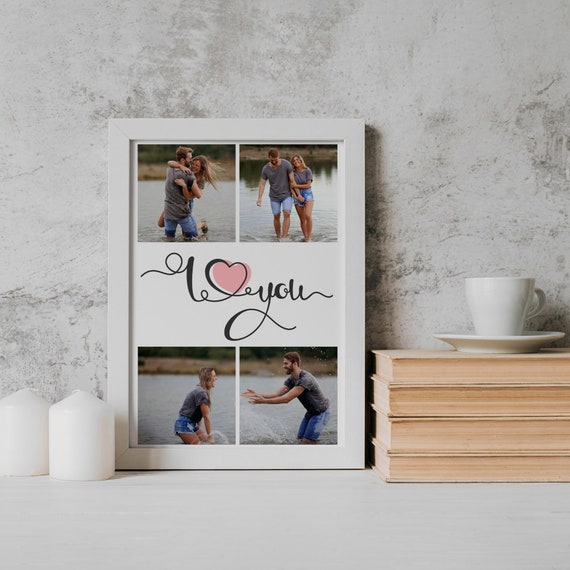 Personalized Photo Collage Print: Custom Family Portrait Gift