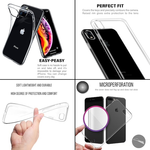 IPhone 14 15 Silicone iPhone Case for 7/8 Plus X/xs Max XR 11 Pro Max 12 13  Mini Pro Max Cover Protection Pastel With Camera Lens Protector 