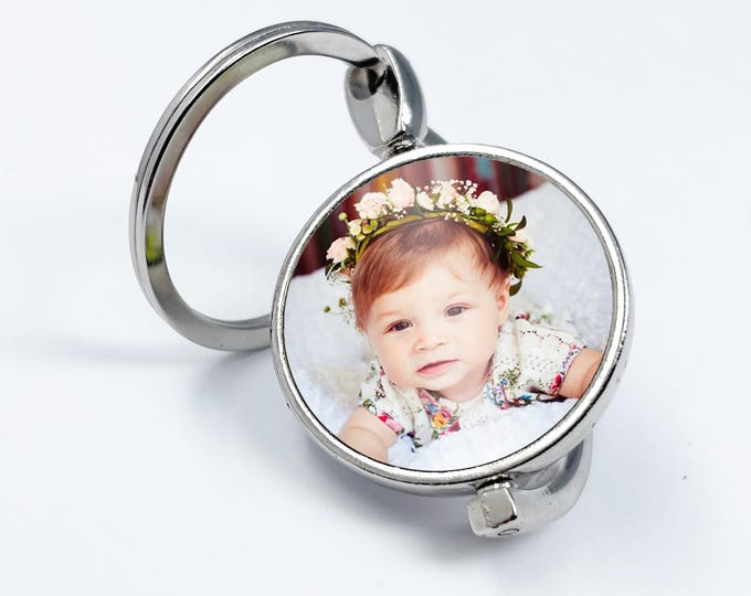 Personalized Metal Keychains with Photo Printing – Durable, Stylish, and VibrantFather's Day