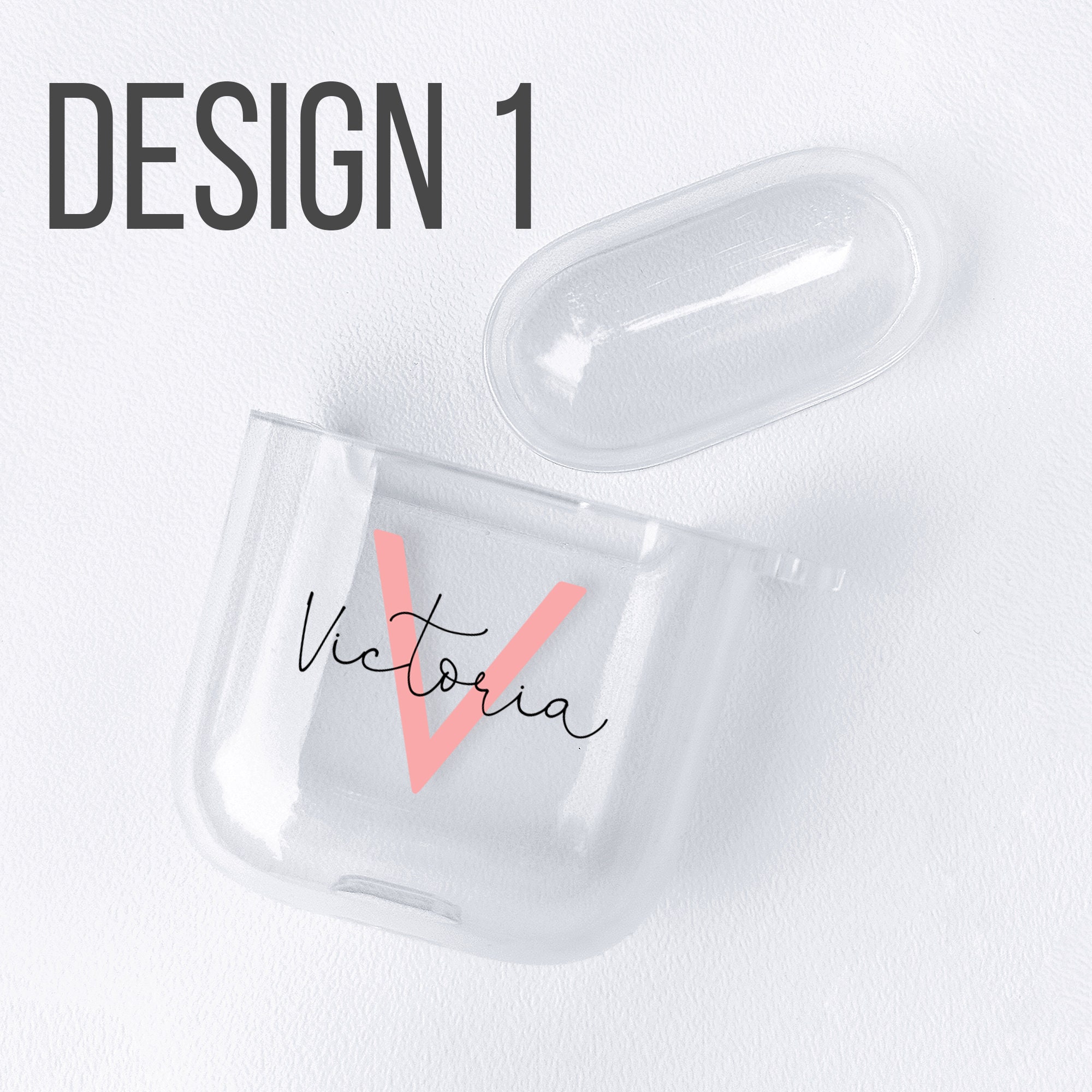 Custom Name & Initial Crystal Clear Airpods Case for Apple AirPod Pro and  3rd Generation，Thin Shockp…See more Custom Name & Initial Crystal Clear