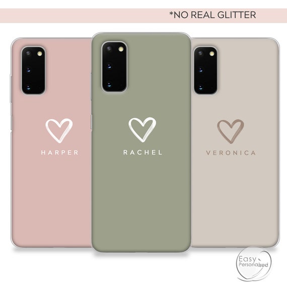Personalized Samsung Galaxy Phone Case Custom Name, Aesthetic Case, Custom Samsung Case Gift for Her, Cute Name Phone Case S24 S23 S22