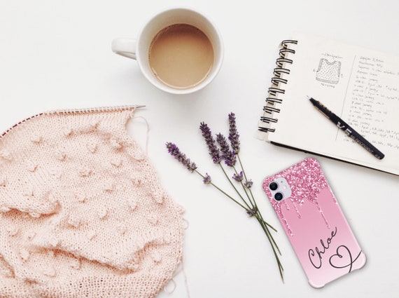 Personalized Marbled iPhone Case: Shockproof Soft Cover