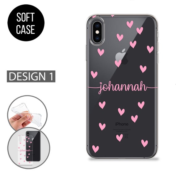 Funda Para iPhone 11 De Silicona De Corazon - Gris