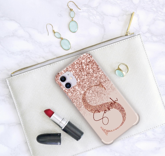 Personalized Initial Name iPhone Case: Shockproof Soft Cover