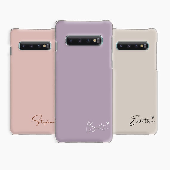 Personalized Name Samsung Galaxy Phone Case: Hard Cover