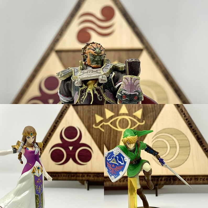 Limited Edition Nintendo Legend of Zelda Wall Art Triforce Etsy