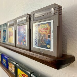 Nintendo Game Boy, GB Color, and GB Advanced Cartridge Display Floating ...