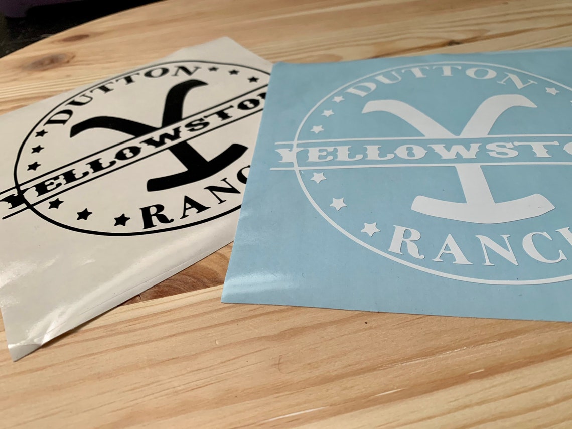 Yellowstone Decal Sticker Dutton Ranch Etsy