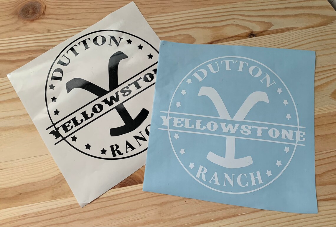 Yellowstone Decal Sticker Dutton Ranch Etsy