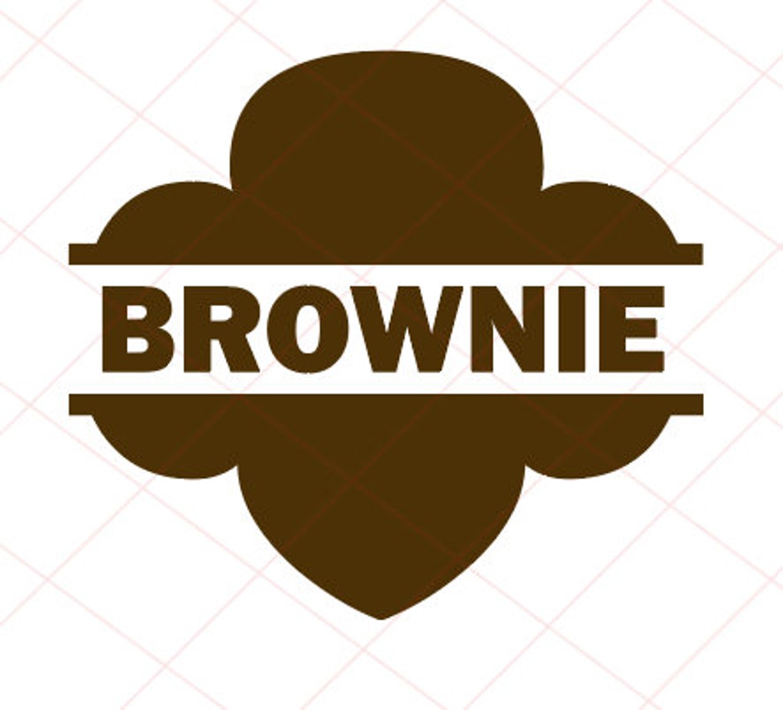 Instant Download SVG PNG PDF Editable Brownie Trefoil Etsy