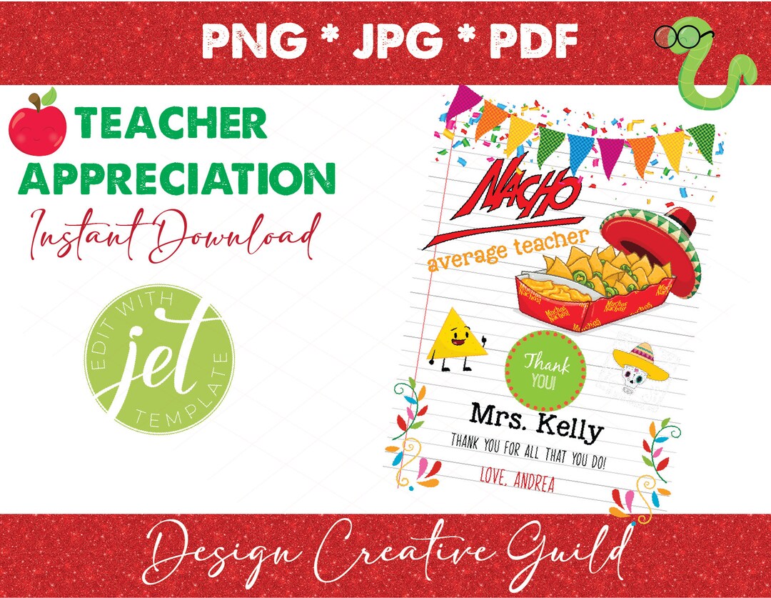 INSTANT DOWNLOAD EDITABLE Printable Tag Gift Tag Staff Teacher ...