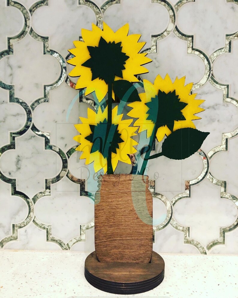 Free Free 185 Sunflower In Mason Jar Svg SVG PNG EPS DXF File