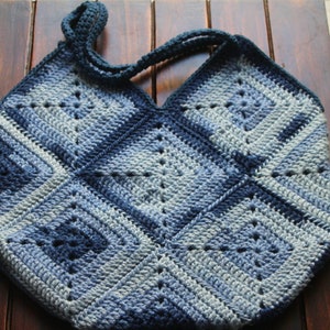 Crochet Bag pattern - The humble Bag, boho bag, granny square bag, pdf pattern, instant download