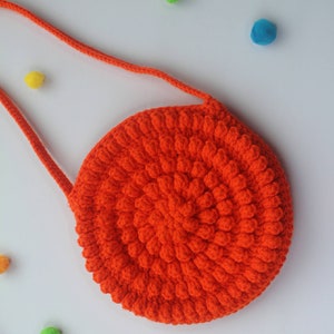 Boho-Chic Delight: The Marigold Circle Bag Crochet Pattern DIY Fashion image 6