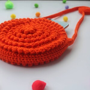 Boho-Chic Delight: The Marigold Circle Bag Crochet Pattern DIY Fashion image 5