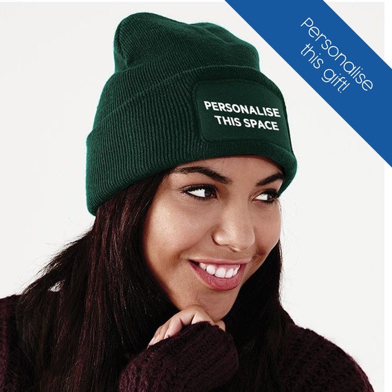 personalised winter hats