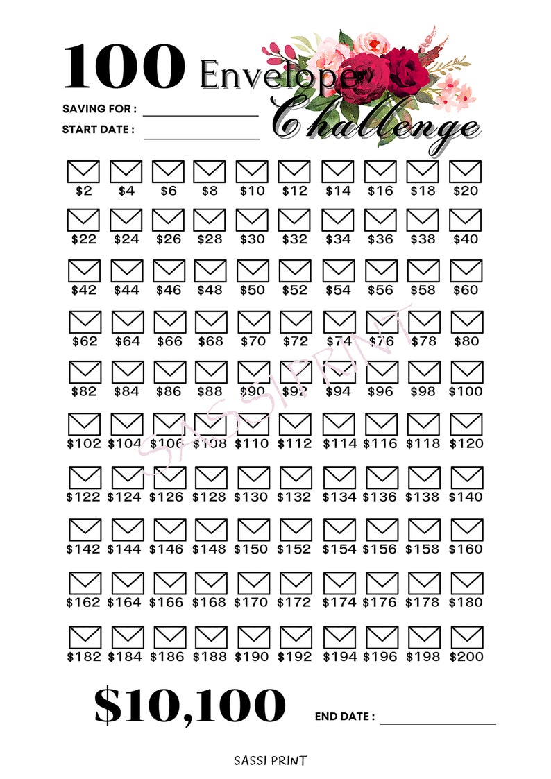 printable-100-envelope-savings-challenge-tracker-save-10100-etsy-espa-a