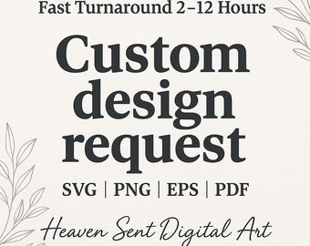 Personalized Custom Design, Cake Topper, Stickers (Digital Download)