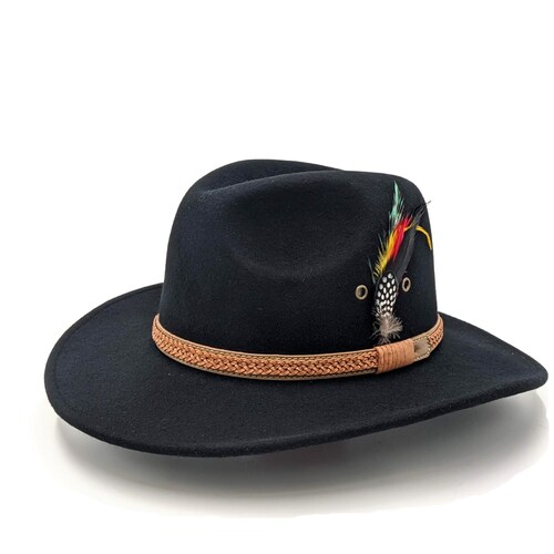SPECTER Cowboy Hat Teardrop Large Brim Hat Wide Brim Hat Men | Etsy