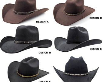 Cowboy Hats - Etsy UK