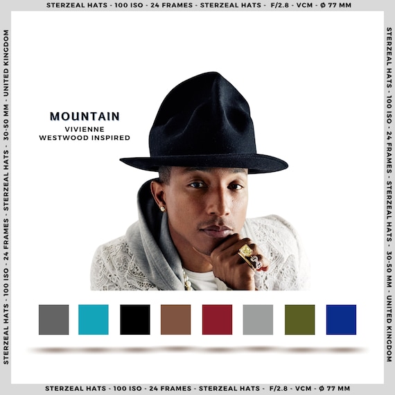 Pharrell Williams Men's Mountain Wool Brim Hat