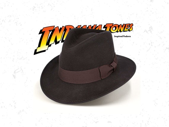 Escuela primaria proteger Perspectiva Indiana Jones Inspired Fedora Hat Sombrero Fedora plegable - Etsy España