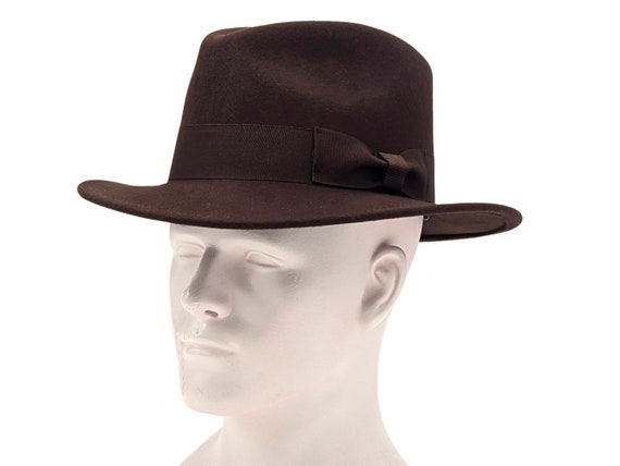 Indiana Jones Style Fedora Foldable Fedora Hat for Men and Women High Crown  Wide Brim Brown Fedora Hat -  Singapore
