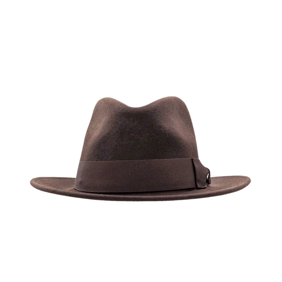 Indiana Jones Style Fedora Foldable Fedora Hat for Men and Women High