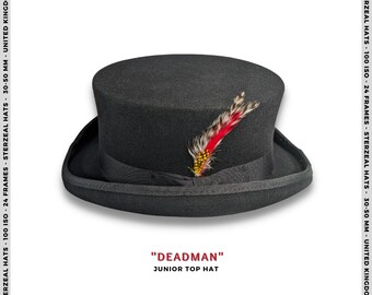 DEADMAN Limited Edition Black Top Hat 