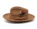 STESANOR | Fedora hat Wide Brim Fedora Hat Sun Hat Trilby hat Wool Felt Classic Fedora Hat indiana Jones hat Teardrop Mens Hat ladies hat 