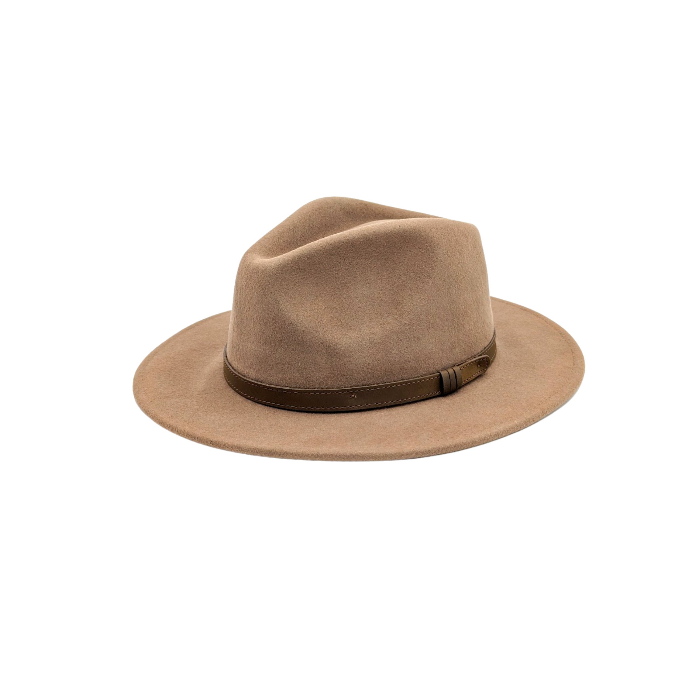 Classic Outside white inside blue Patchwork Wide Brim Fedora Hat Men Women  Two Tone Felt Fedora Hats Cowboy Jazz Hat Brown Belt