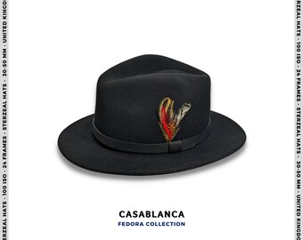 16 Color Fedora Hat Wool Felt Fedora 
