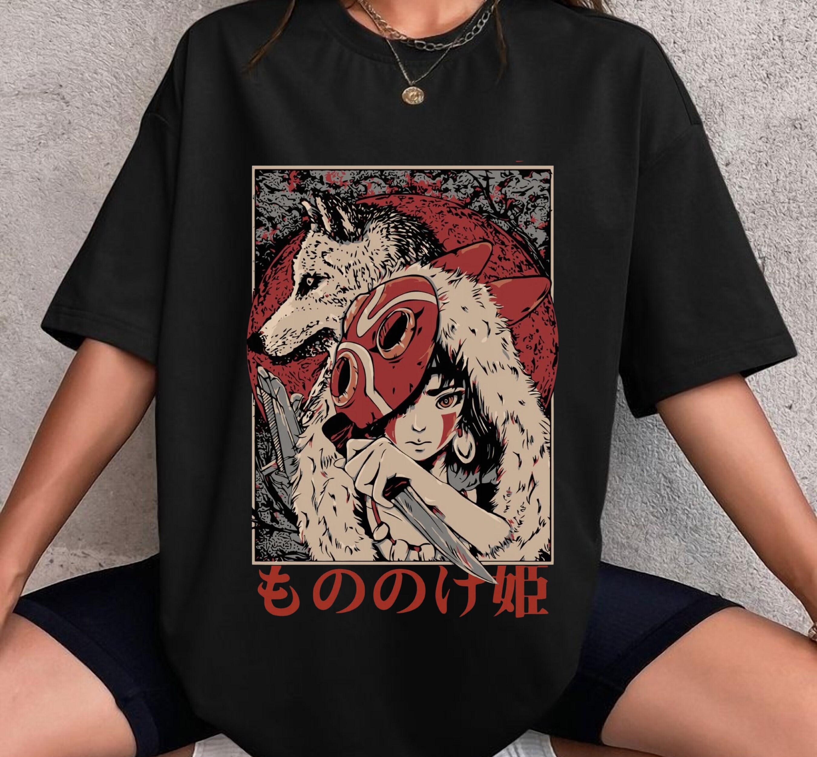 90s もののけ姫 ジブリ・オフィシャル Tシャツ 【公式通販】
