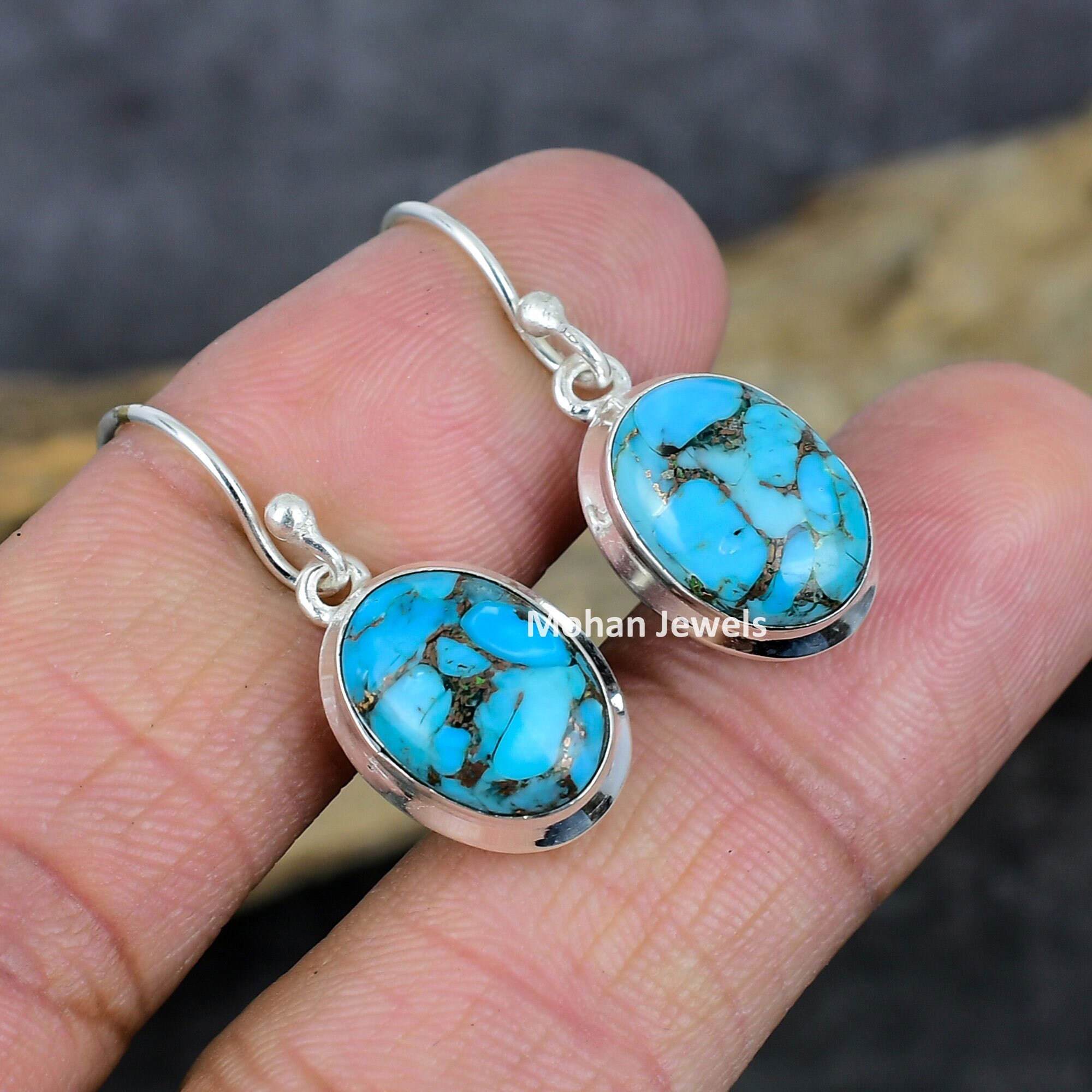 Evine turquoise earrings discount