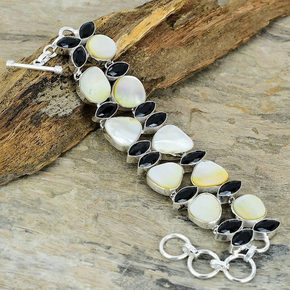 [SHOVEOFF] Star Coin Silver Onyx Bead bracelet ★人気★ ☆人気☆【SHOVEOFF】 Star Coin Silver Onyx Bead bracelet