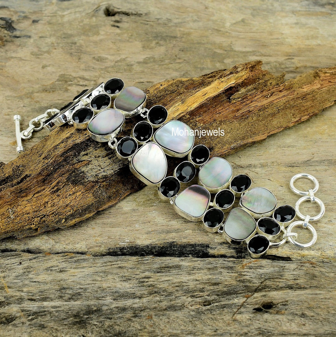 [SHOVEOFF] Star Coin Silver Onyx Bead bracelet ★人気★ SHOVEOFF] Star Coin Silver Onyx Bead bracelet ☆人気