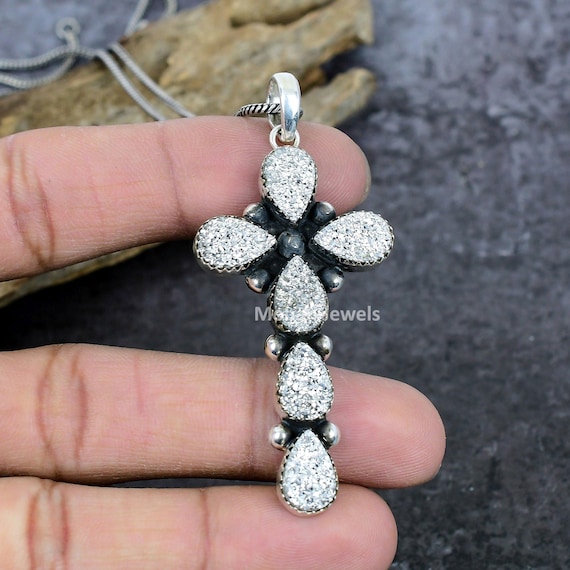 Titanium Druzy Cube Titanium Druzy Cube