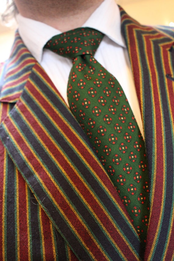Vintage Striped Boating Blazer - Dandy - Vintage B