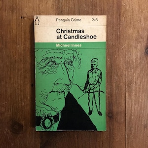 Weihnachten im Candleshoe - Michael Innes - 1961 - Vintage Penguin Books - Vintage Fiction - Vintage Krimi