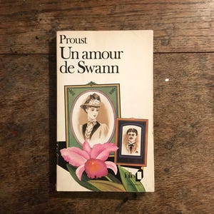 Un Amour de Swann - Marcel Proust - Vintage Fiction - French Books - Folio Classique