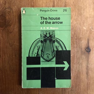 Das Haus des Pfeils - A. E. W. Mason - 1962 - Vintage Penguin Books - Vintage Fiction - Vintage Krimi
