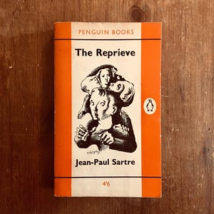 The Reprieve - Jean-Paul Sartre - 1963 - Vintage Penguin Books - Vintage Fiction - Modern Classics - Existentialism