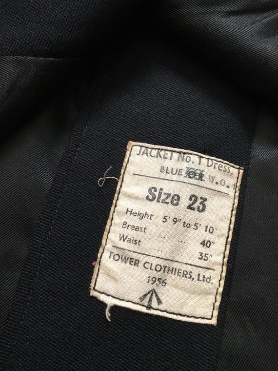1956-Dated Royal Intelligence Corps. No.1 Dress T… - image 3