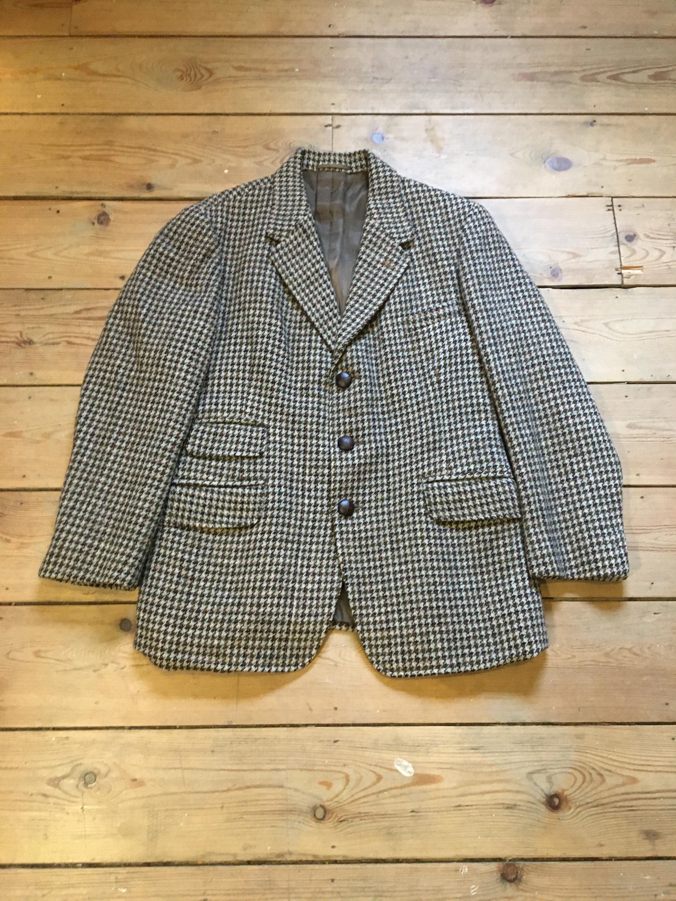 Giacca Uomo In Tweed Mista Lana Stormkloth &ndash; Caccia E Pesca Invernale Con Fodera Trapuntata